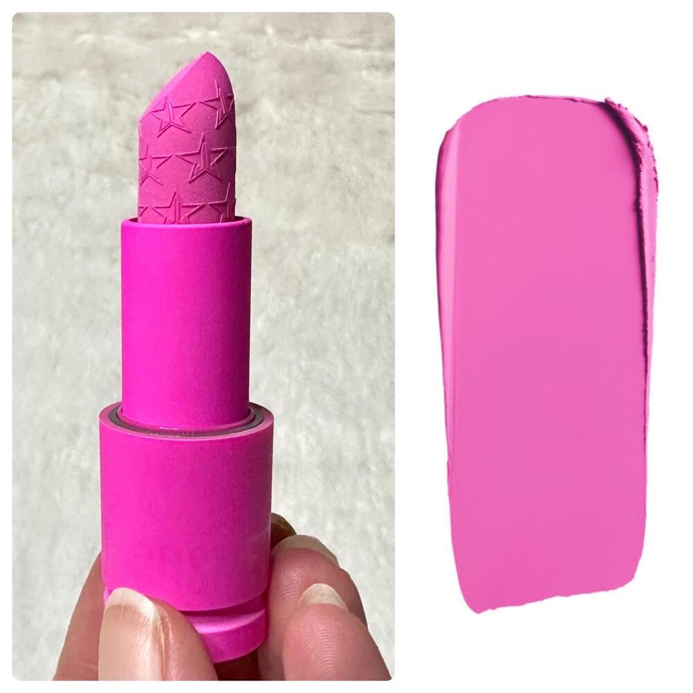NIB Jeffree Star Pink Messiah Velvet Trap Lipstick Full Size 4g